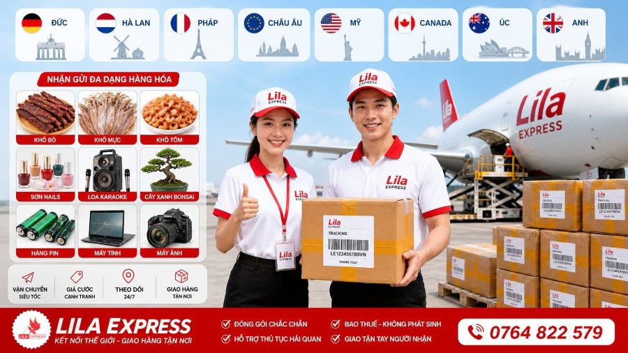 Đội Ngũ Nhân Viên Lila Express Chuyên Nghiệp, Tận Tâm