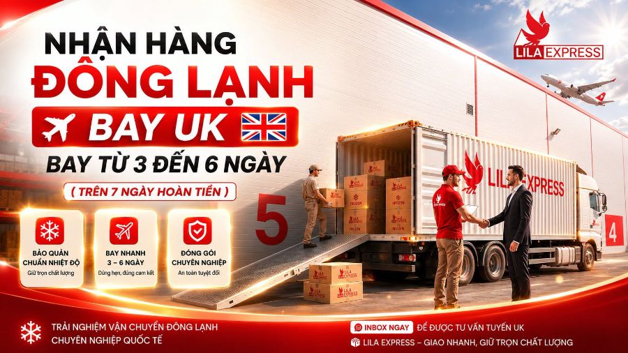 Gửi Hàng Đi Anh Bao Thuế Uy Tín – Lila Express