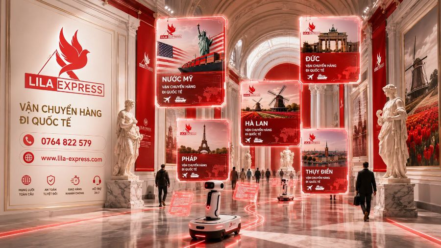 Gửi Hàng Đi Úc Bao Thuế Uy Tín Cùng Lila Express